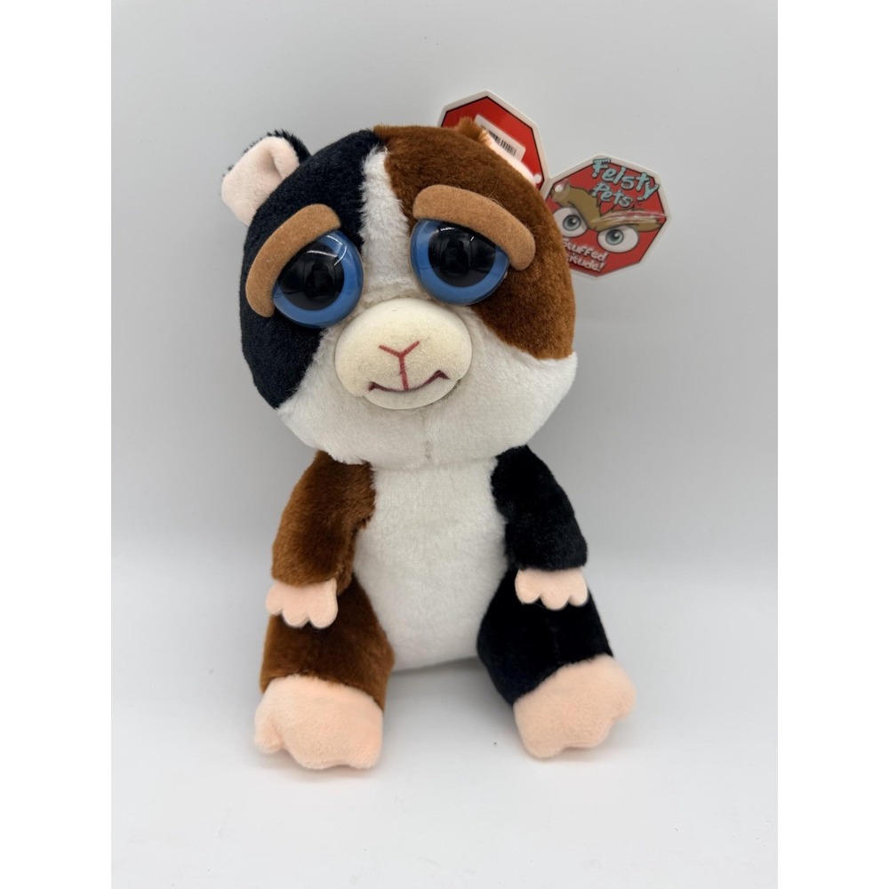 Feisty Pets Cuddles Rumblestrut Guinea Pig Plush Stuffed Toy Small Multicolor